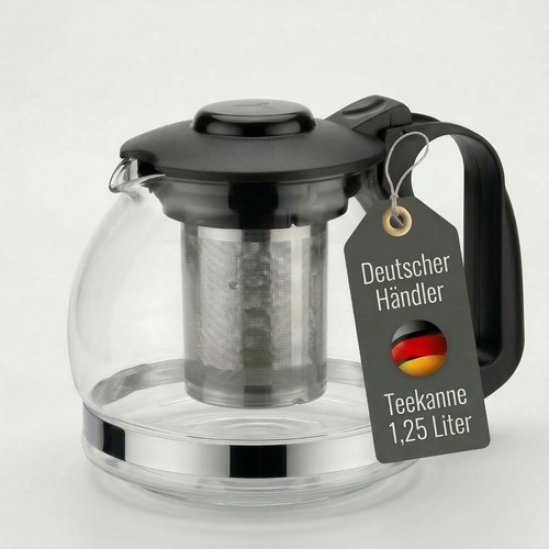 Glas teekanne 25l - glas,